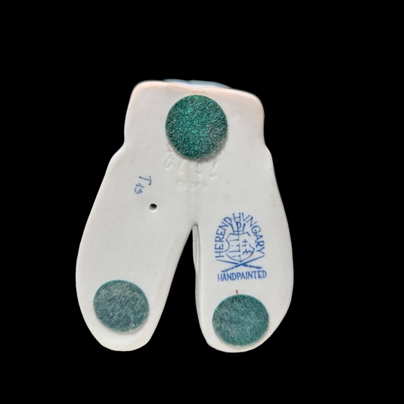 Herend Hungarian China child Magyar boy playing flute porcelain figurine - Picture 2 of 5